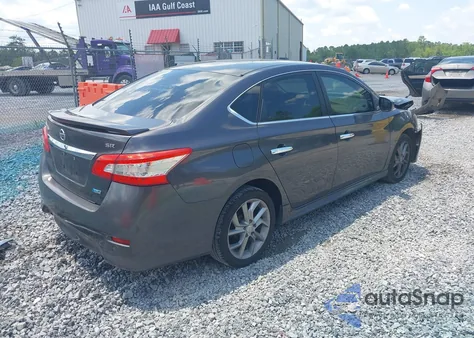 2013 Nissan Sentra Sr z USA, uszkodzony, nr VIN 3N1AB7AP2DL710581